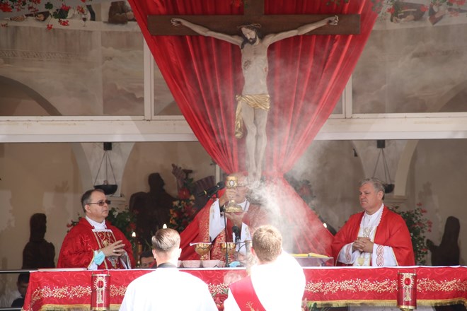U ludbreškom svetištu proslavljena "Sveta nedjelja" u čast Presvete Krvi Kristove